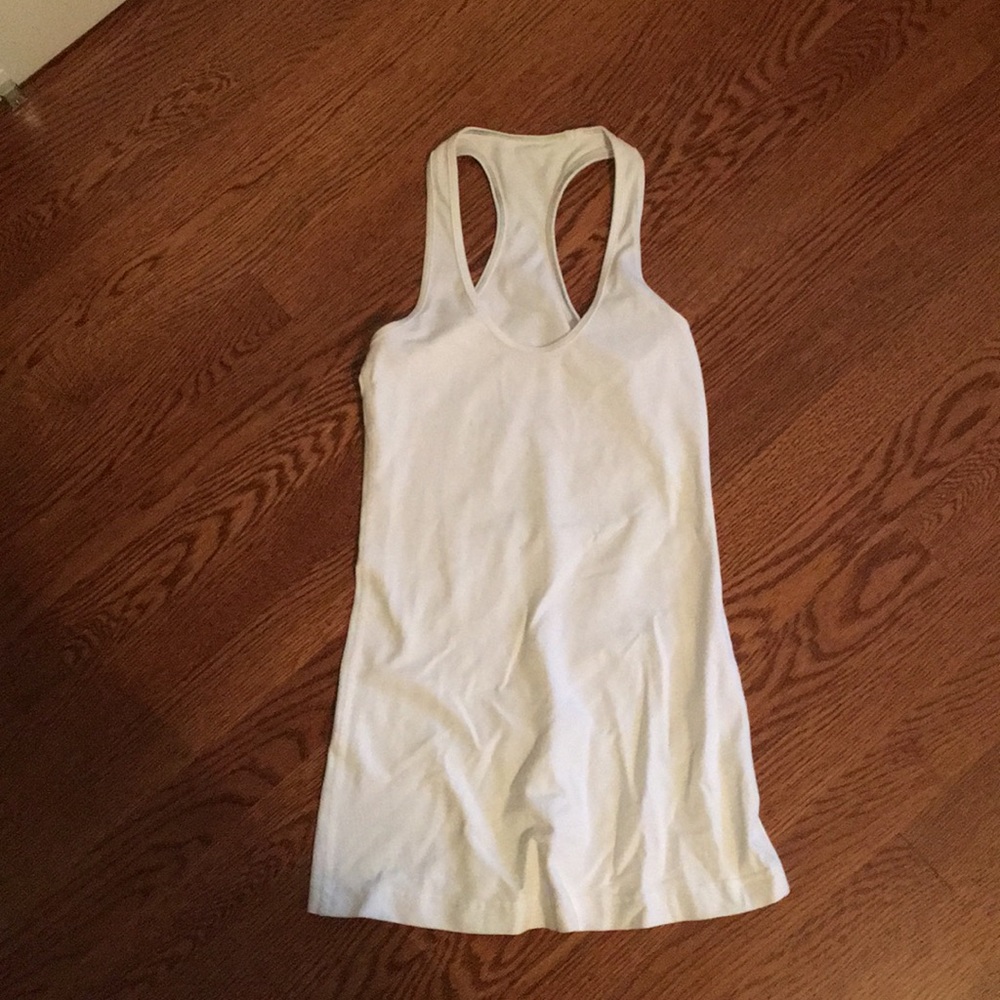 Lululemon white tank